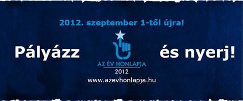 Az "Év Honlapja 2012" verseny